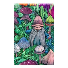 Mushroom Design Fairycore Forest Shower Curtain 48  X 72  (small)  by GardenOfOphir