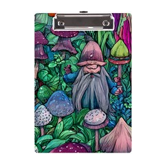 Mushroom Design Fairycore Forest A5 Acrylic Clipboard