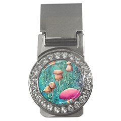 Natural Mushroom Design Fairycore Garden Money Clips (cz)  by GardenOfOphir