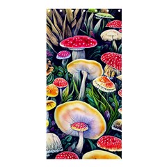 Woodsy Mushroom Design Foresty Shower Curtain 36  X 72  (stall)  by GardenOfOphir