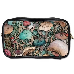 Tiny Forest Mushrooms Toiletries Bag (one Side) by GardenOfOphir