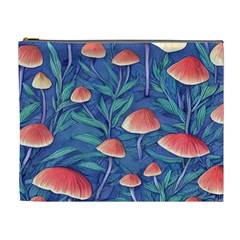 Witchy Mushrooms Cosmetic Bag (xl) by GardenOfOphir