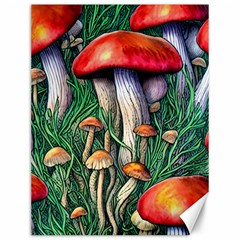 Forest Fairycore Mushroom Foraging Craft Canvas 12  X 16  by GardenOfOphir