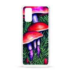 Vintage Flowery Garden Nature Mushroom Samsung Galaxy S20 6 2 Inch Tpu Uv Case by GardenOfOphir