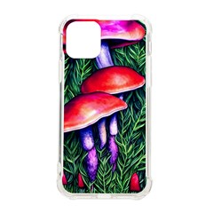 Vintage Flowery Garden Nature Mushroom iPhone 11 Pro 5.8 Inch TPU UV Print Case