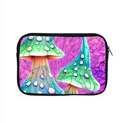 Garden Mushroom Foraging Apple Macbook Pro 15  Zipper Case by GardenOfOphir