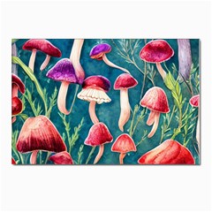 Forest Mushroom Postcards 5  X 7  (pkg Of 10) by GardenOfOphir