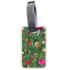 Fairycore Mushroom Luggage Tag (one Side) by GardenOfOphir