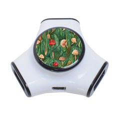 Fairycore Mushroom 3-port Usb Hub by GardenOfOphir