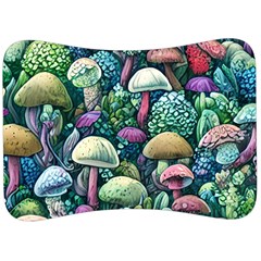 Mushroom Core Fairy Velour Seat Head Rest Cushion by GardenOfOphir