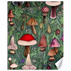 Fairycore Mushroom Forest Canvas 16  X 20  by GardenOfOphir