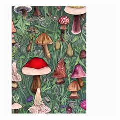Fairycore Mushroom Forest Small Garden Flag (two Sides) by GardenOfOphir