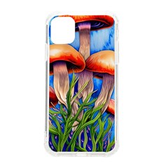 Garden Mushrooms In A Flowery Craft Iphone 11 Tpu Uv Print Case by GardenOfOphir