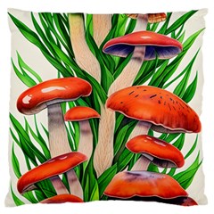 Fairycore Forest Mushroom Standard Premium Plush Fleece Cushion Case (one Side)