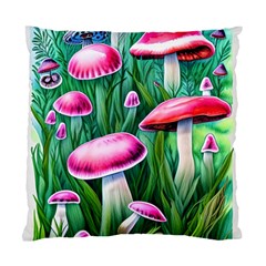 Foreboding Goblincore Mushroom Standard Cushion Case (one Side) by GardenOfOphir