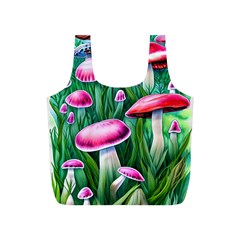 Foreboding Goblincore Mushroom Full Print Recycle Bag (s) by GardenOfOphir