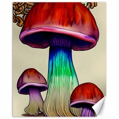 Tiny Mushroom Canvas 16  X 20  by GardenOfOphir