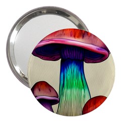 Tiny Mushroom 3  Handbag Mirrors by GardenOfOphir