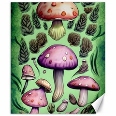 Witchy Forest Mushroom Canvas 20  X 24  by GardenOfOphir