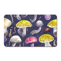 Fantasy Woodland Mushroom Magnet (rectangular) by GardenOfOphir