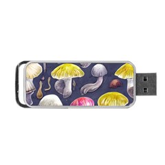 Fantasy Woodland Mushroom Portable Usb Flash (two Sides) by GardenOfOphir