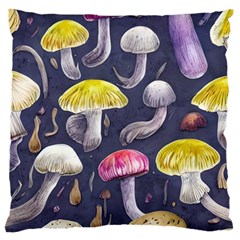 Fantasy Woodland Mushroom Standard Premium Plush Fleece Cushion Case (one Side) by GardenOfOphir