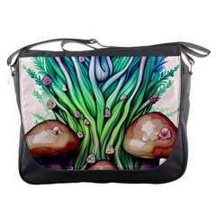 Goblin Core Forest Mushroom Messenger Bag