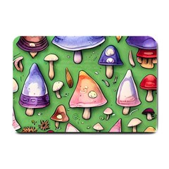 A Forest Core Farm Tale Small Doormat by GardenOfOphir