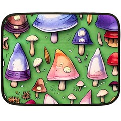 A Forest Core Farm Tale Fleece Blanket (mini) by GardenOfOphir