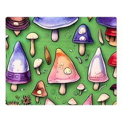 A Forest Core Farm Tale Premium Plush Fleece Blanket (large) by GardenOfOphir