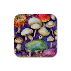 A Fantasy Rubber Square Coaster (4 Pack) by GardenOfOphir