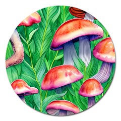A Forest Fantasy Magnet 5  (round) by GardenOfOphir