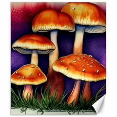 Nature s Woodsy Mushrooms Canvas 20  X 24  by GardenOfOphir