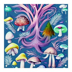 Mushroom Forest Nature Fairy Boho Banner And Sign 3  X 3 