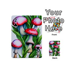 Woods Mushroom Forest Academia Core Playing Cards 54 Designs (mini) by GardenOfOphir