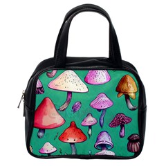 Goblin Mushroom Forest Boho Witchy Classic Handbag (one Side) by GardenOfOphir