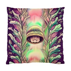 Mystic Mushroom Standard Cushion Case (one Side) by GardenOfOphir