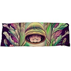 Mystic Mushroom Body Pillow Case (dakimakura) by GardenOfOphir