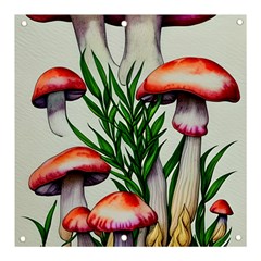 Forest Fungi Banner And Sign 3  X 3  by GardenOfOphir