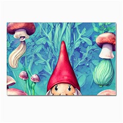 Mushroom Magic Postcards 5  X 7  (pkg Of 10) by GardenOfOphir