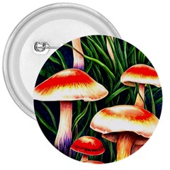 Mushroom Fairy Garden 3  Buttons by GardenOfOphir