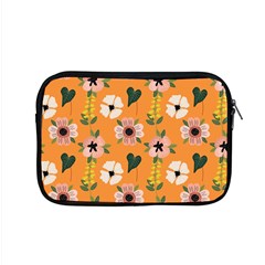 Flower Orange Pattern Floral Apple Macbook Pro 15  Zipper Case by Dutashop