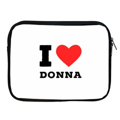 I Love Donna Apple Ipad 2/3/4 Zipper Cases