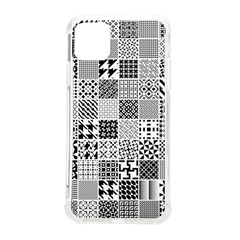 Black And White Geometric Patterns Iphone 11 Pro Max 6 5 Inch Tpu Uv Print Case