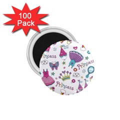 Princess Element Background Material 1.75  Magnets (100 pack) 