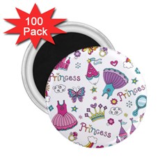 Princess Element Background Material 2.25  Magnets (100 pack) 