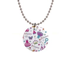 Princess Element Background Material 1  Button Necklace