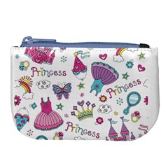 Princess Element Background Material Large Coin Purse