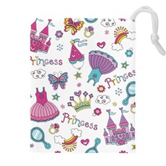 Princess Element Background Material Drawstring Pouch (5XL)