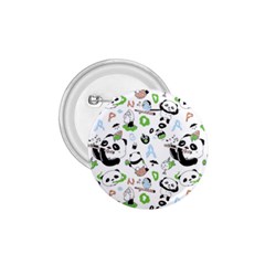 Giant Panda Bear Pattern 1 75  Buttons